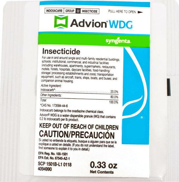 avenge herbicide label Advion WDG Insecticide 0.33 oz Packet