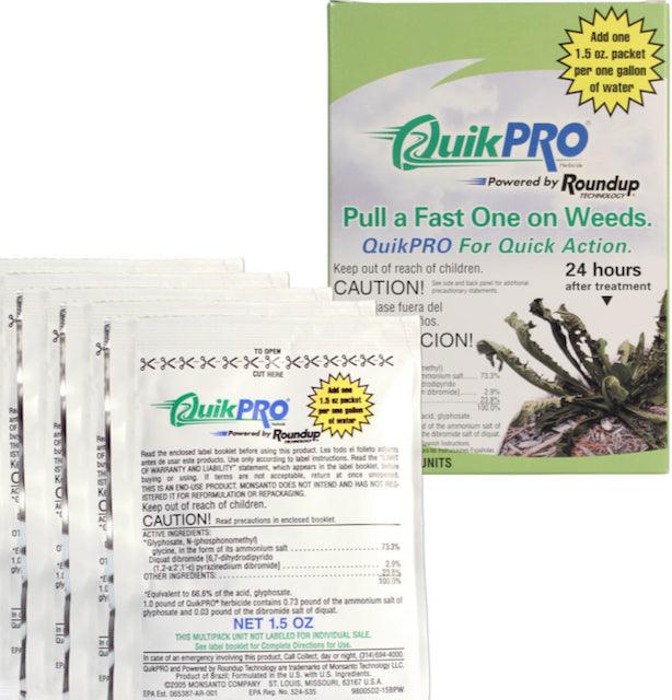 granular herbicide packs