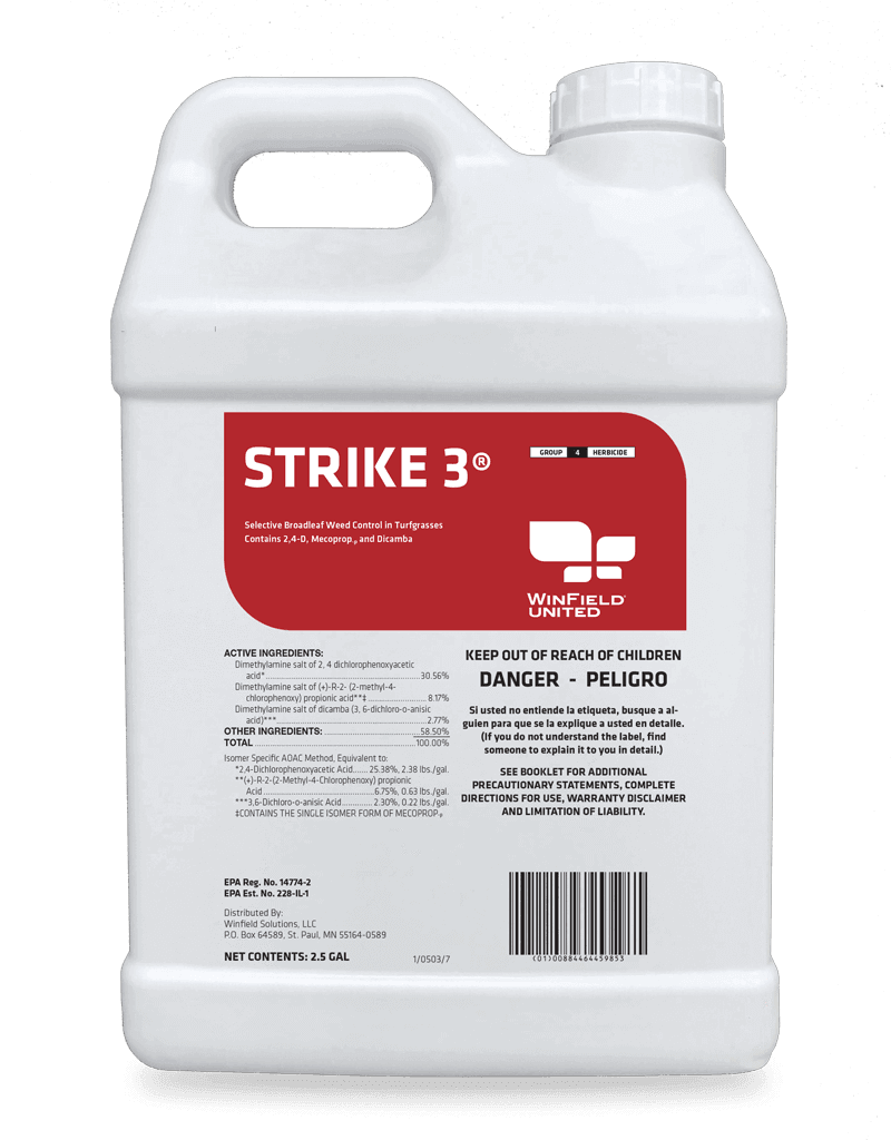 sterling herbicide label Strike 3 Herbicide, 1 Gal