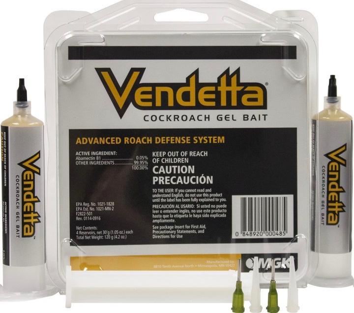 Insecticide - Vendetta Roach Bait Gel