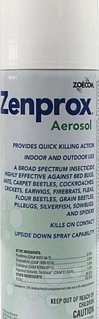 Insecticide - Zenprox Insecticide Aerosol