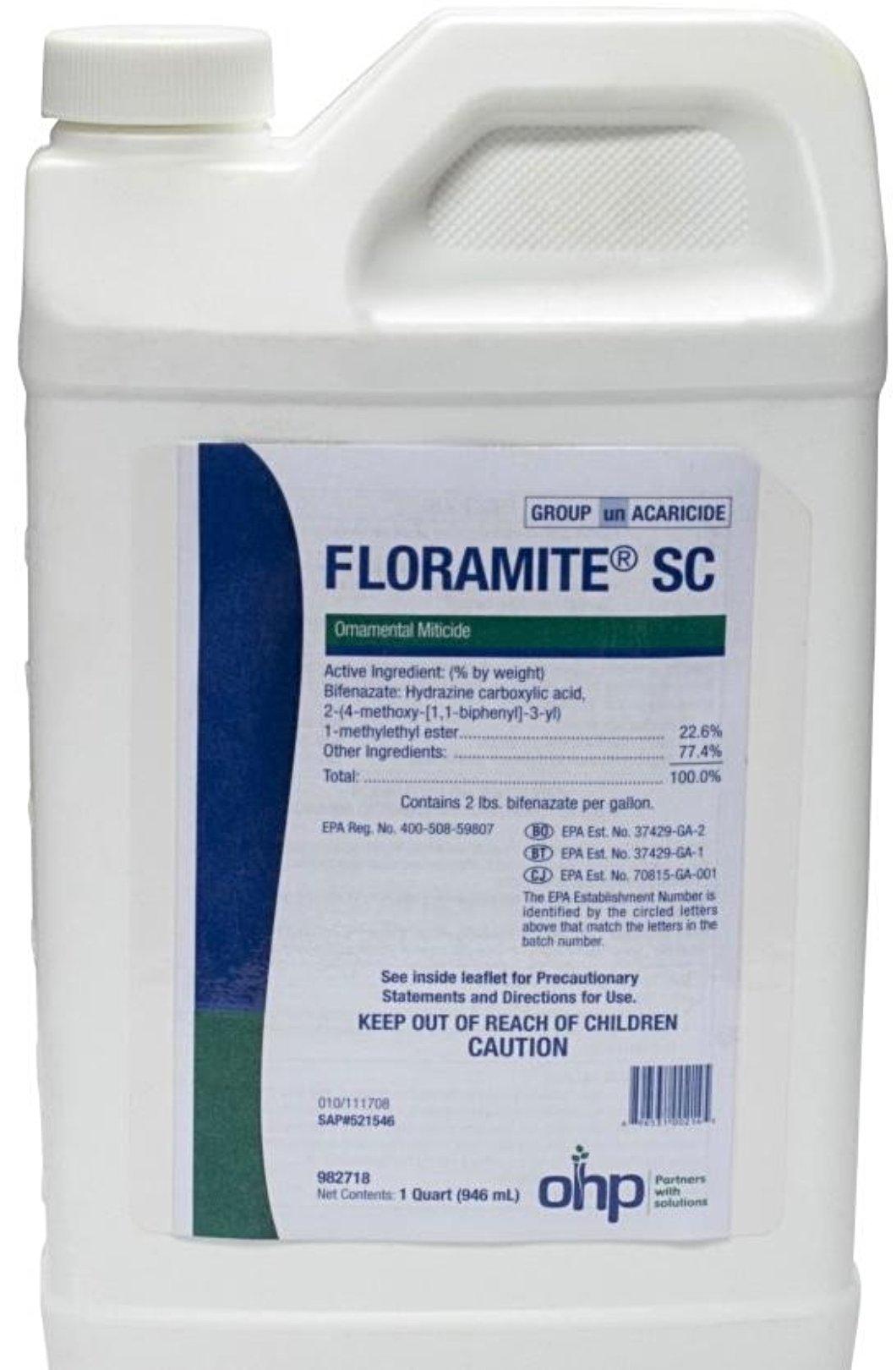 Miticide - Floramite SC Ornamental Miticide Insecticide