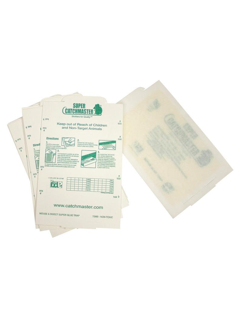 Traps - Catchmaster Mouse/Insect Glue Boards 72MB Unscented