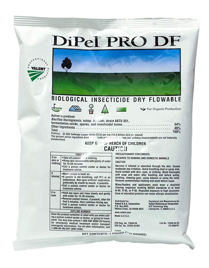Insecticide - DiPel PRO DF Biological Insecticide OMRI Listed