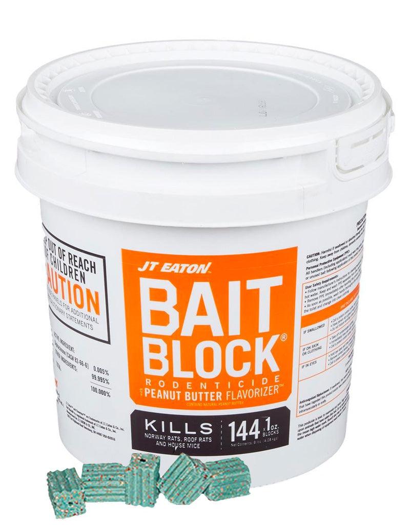 Insecticide - JT Eaton Bait Block Rodenticide Peanut Butter Flavorizer (709-PN)