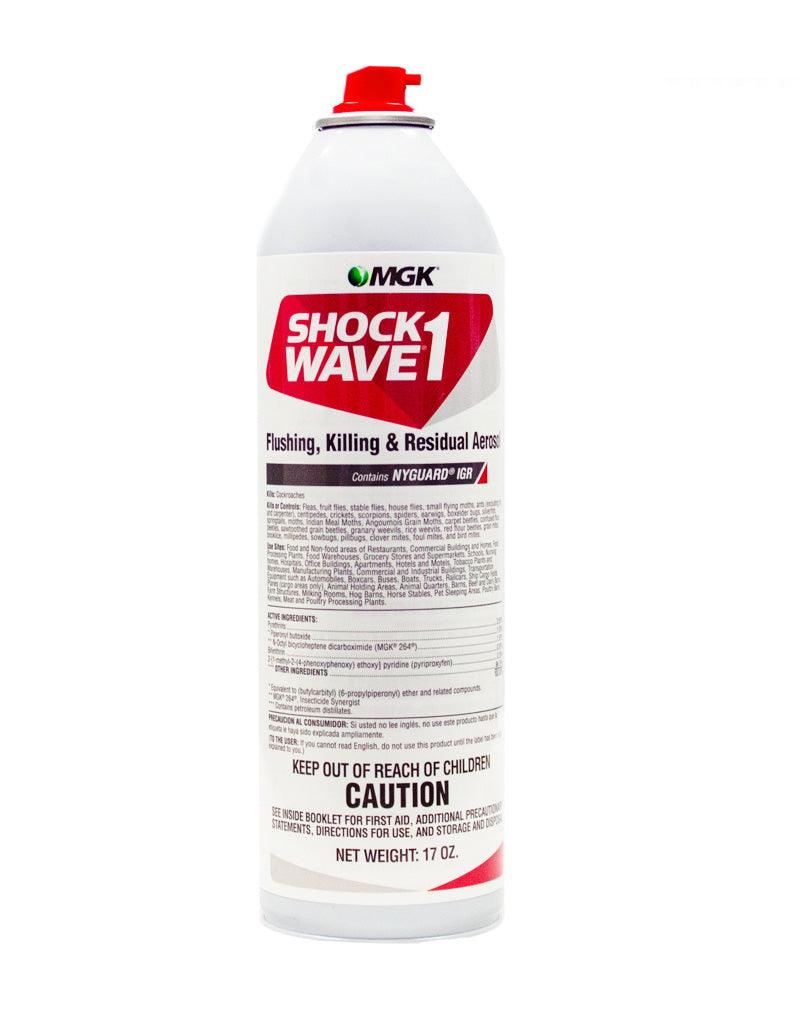Insecticide - Shockwave 1 Flushing Killing And Residual Aerosol