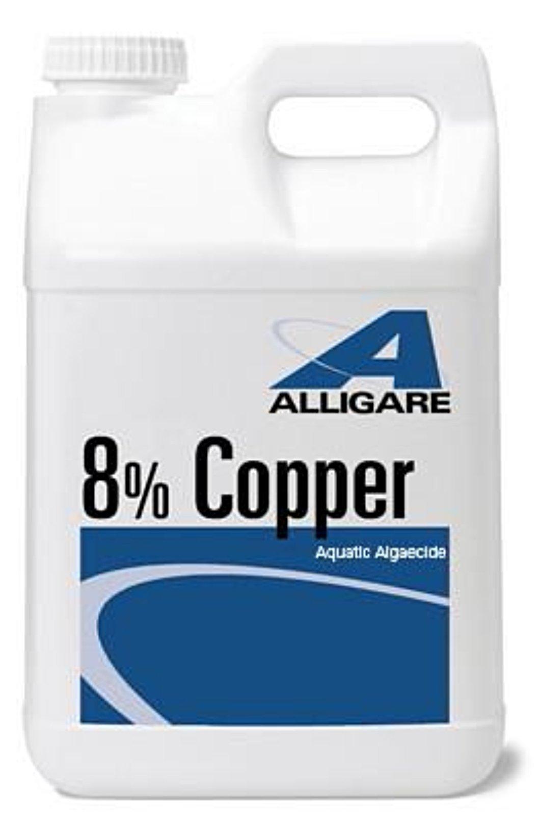 chelated copper herbicide Alligare 8% Copper Water Treatment