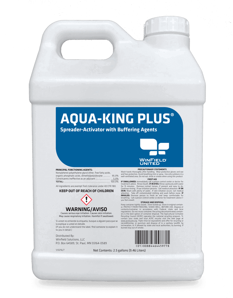 Surfactant - Aqua-King Plus Adjuvant For Aquatic Herbicides